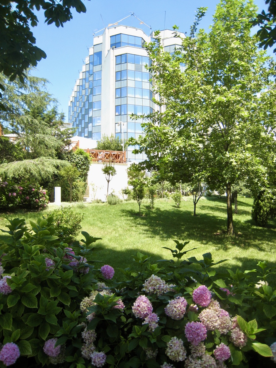 Отель в зелени