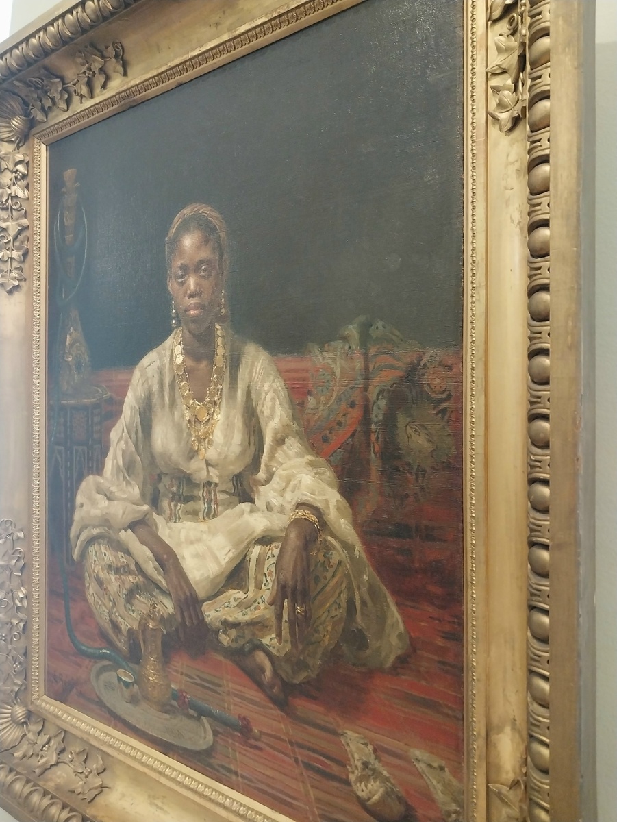 Илья Ефимович Репин. Негритянка. 1876-ой год