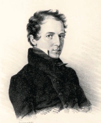    С. Д. Нечаев (1792-1860), первый исследователь поля Куликовской битвы. С литографии И. Фридрица. 1827 г. / Фото: из архива журнала "Родина"