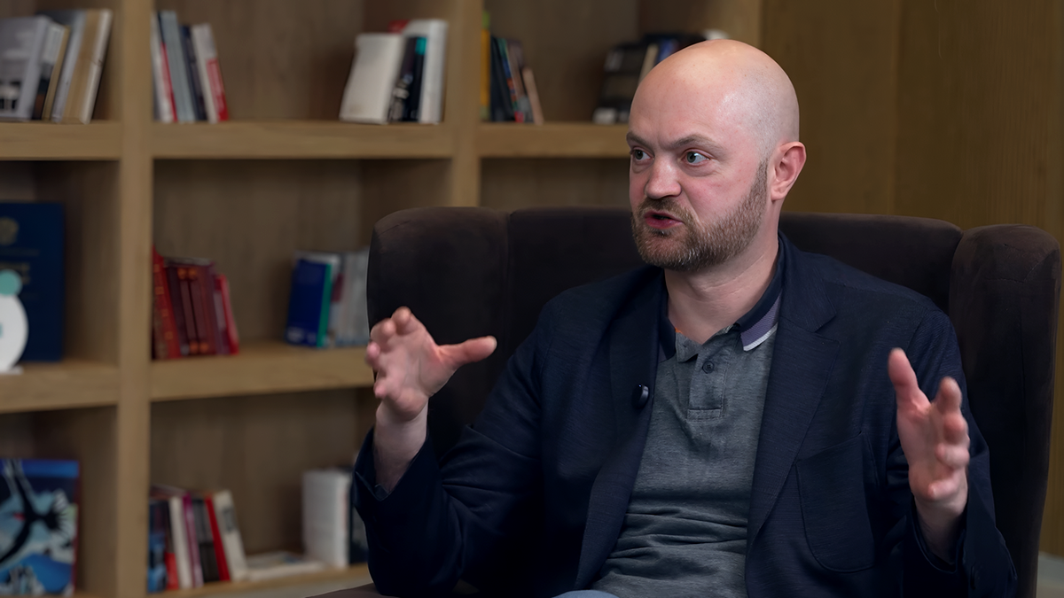 Военный корреспондент Александр Коц.