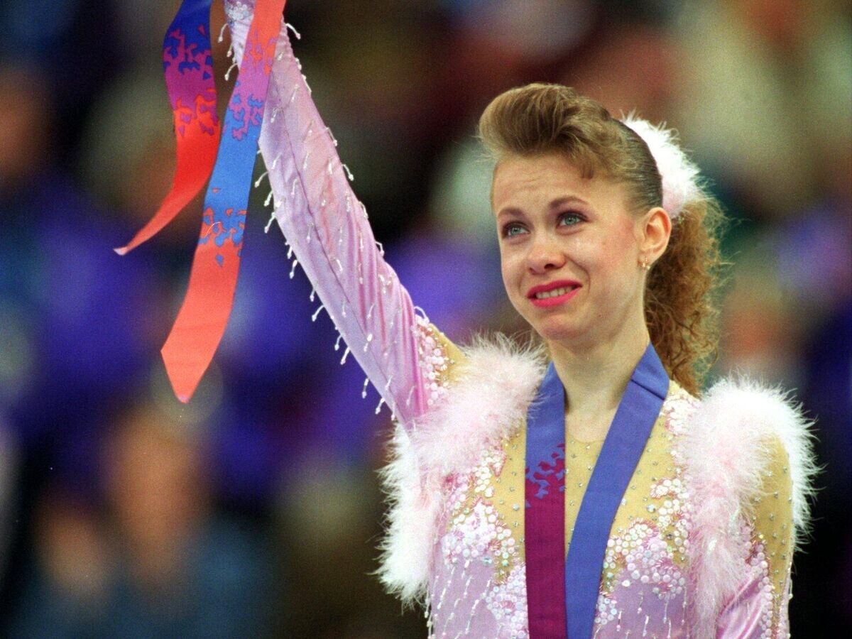    Фигуристка Оксана Баюл в Лиллехаммере© Getty Images / ALLSPORT/Mike Powell