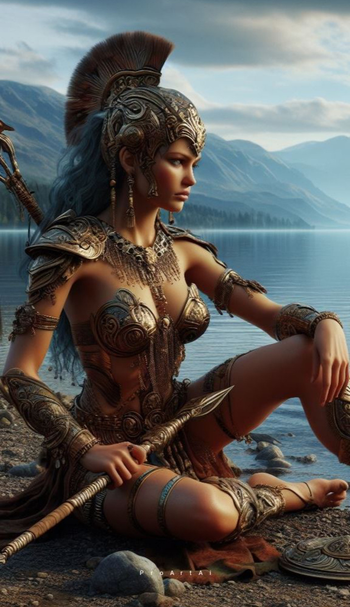 Образ типичной амазонки на взгляд современного обывателя. Фото из сети