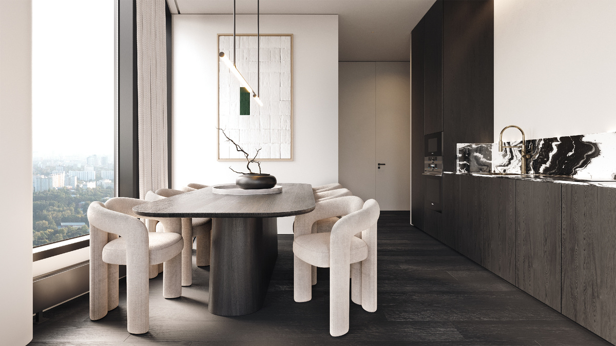 «Мангазея на Тульской». Пример визуализации интерьера