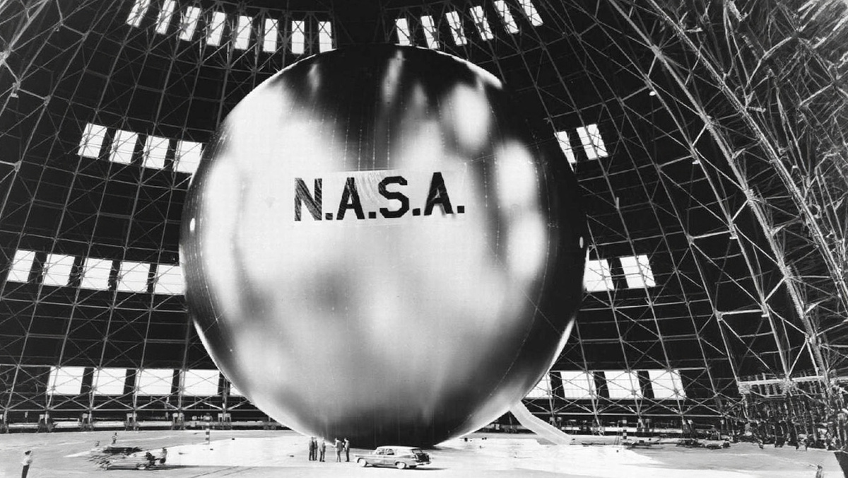 Echo 1 — первый американский спутник связи. Источник: theatlantic.com