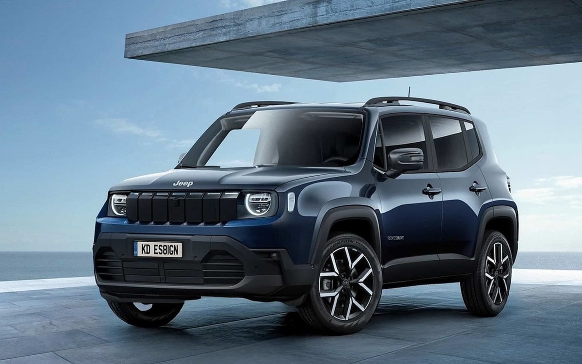 Jeep Renegade нового поколения (неофициальный рендер)