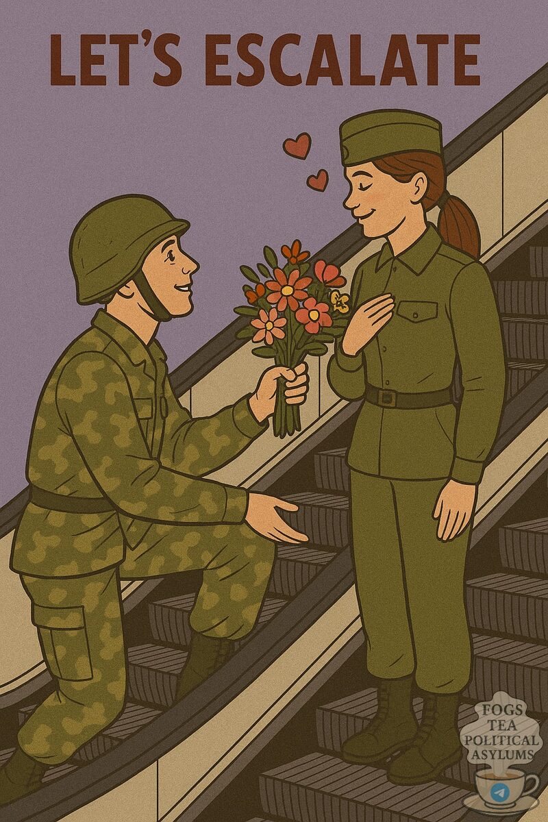 "Things escalated quickly": военная терминология в интимных вопросах 