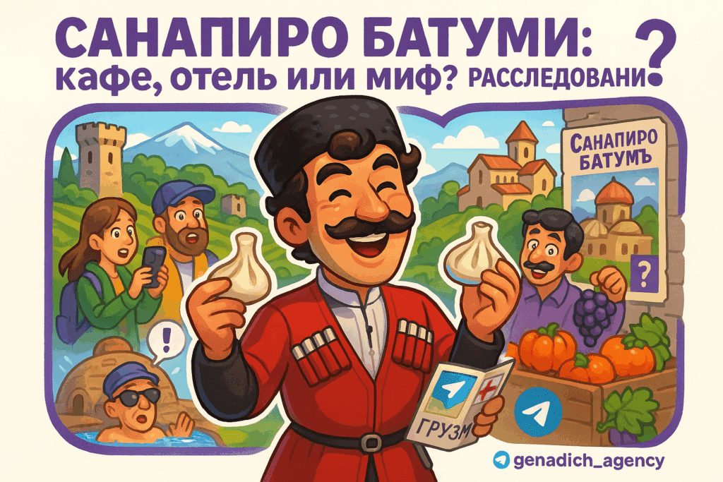    Санапиро Батуми: кафе, отель или миф? Расследование genadich