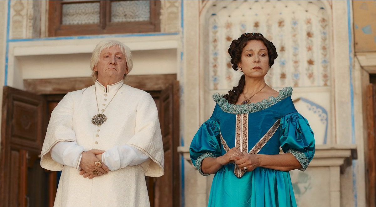 Кадр из сериала "Этерна" 2025 Эсперадор Адриан и принцесса Матильда Ракан