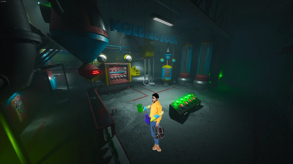 Тони в Формовочном цеху. Иллюстрация моя