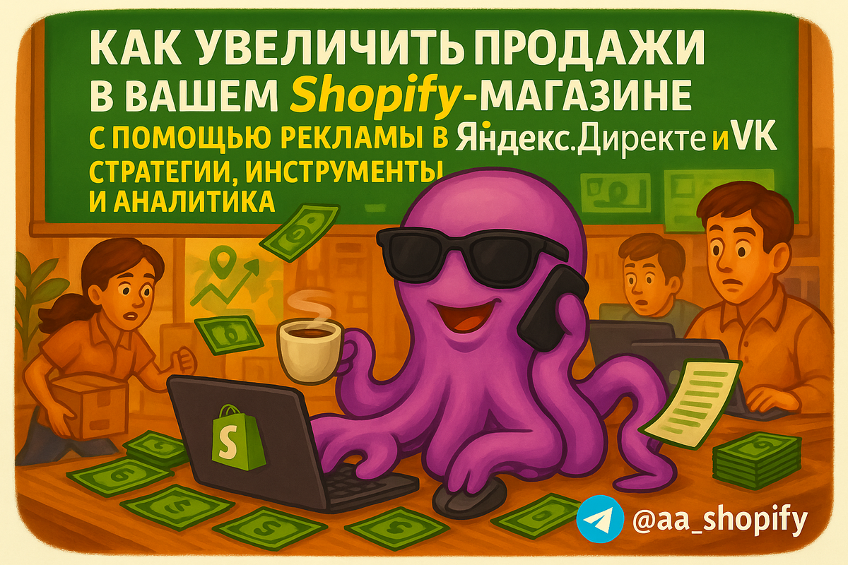    Как увеличить продажи в вашем Shopify-магазине с помощью рекламы в Яндекс.Директе и VK: стратегии, инструменты и аналitika aa_ecom