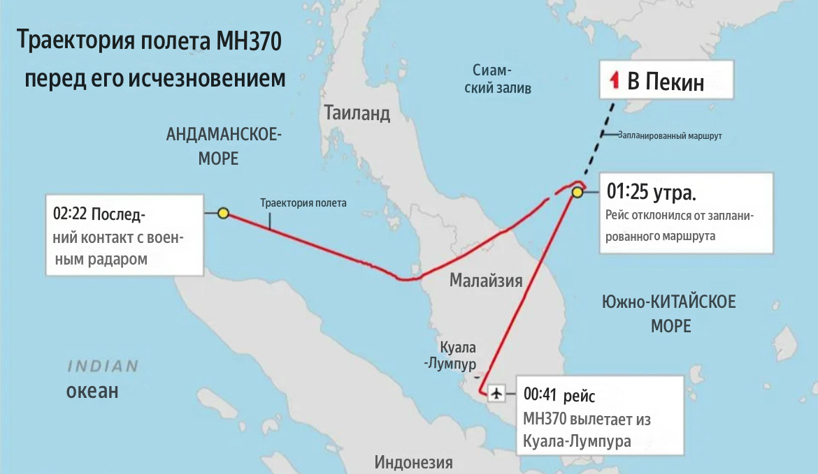 Точка, где пропал самолёт. Куда он делся? Фото взято из общедоступных источников.