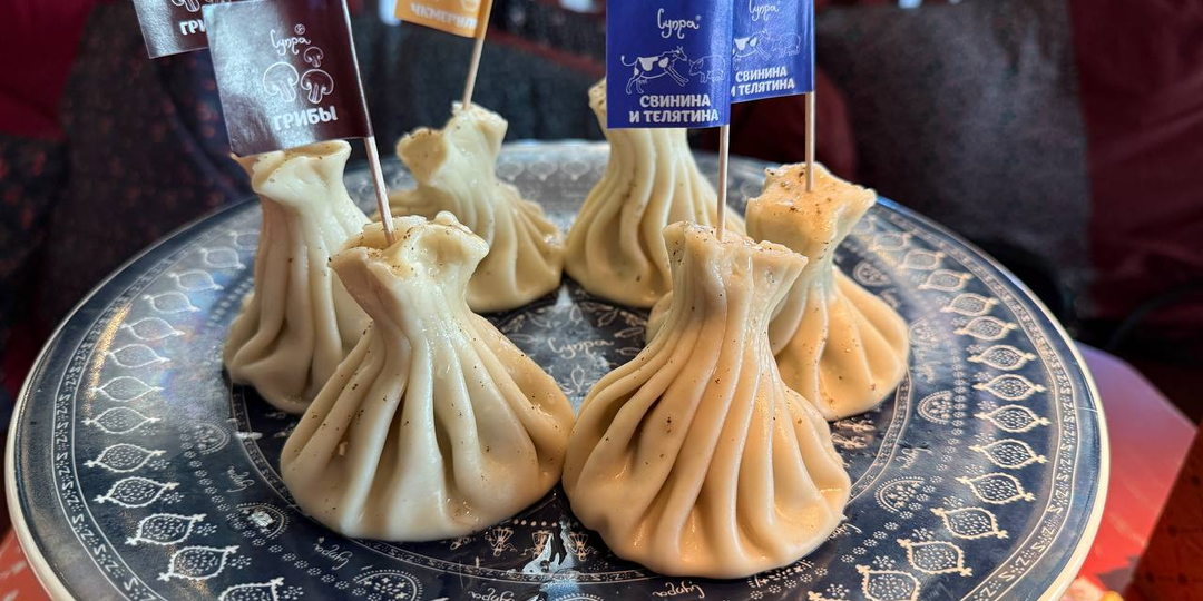 Грузинский бранч в новом ресторане Супра за 4000 рублей