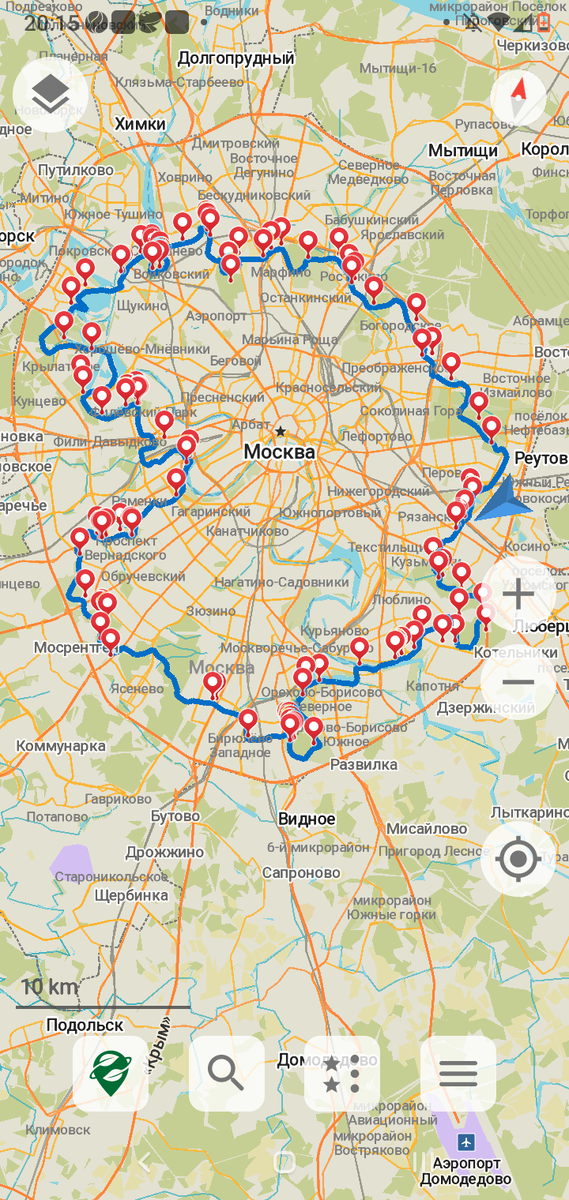 Зелёное кольцо Москвы