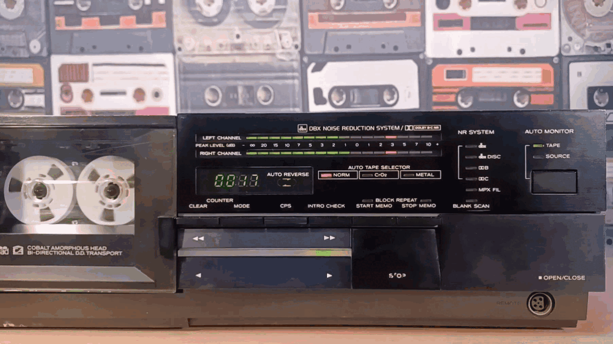 Кассетная дека TEAC R-999X вершина золотой эры Hi-Fi