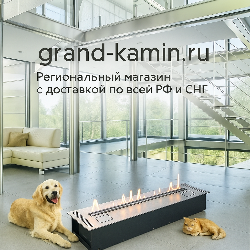    Наслаждайтесь теплом и стилем: биокамин Smart Flame 900 RC INOX — ваш идеальный выбор для современного интерьера Kamin