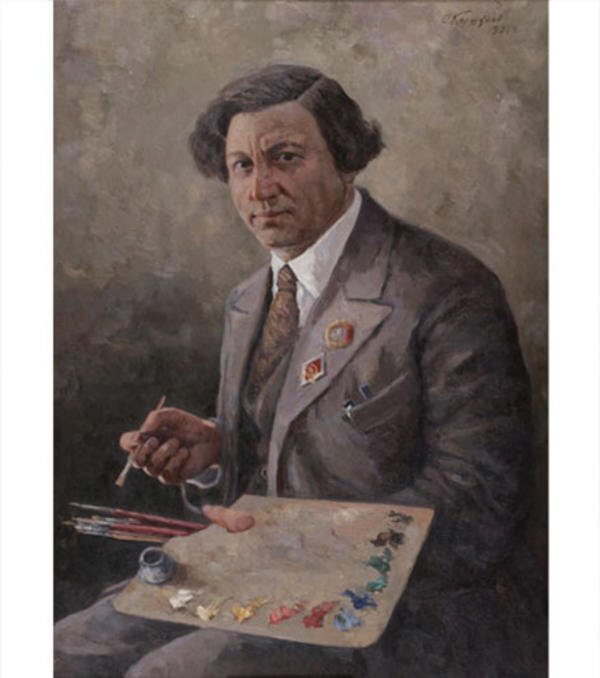 И.И. Бродский, портрет работы С7С7Коршунова, 1939, фото Яндекс картинки