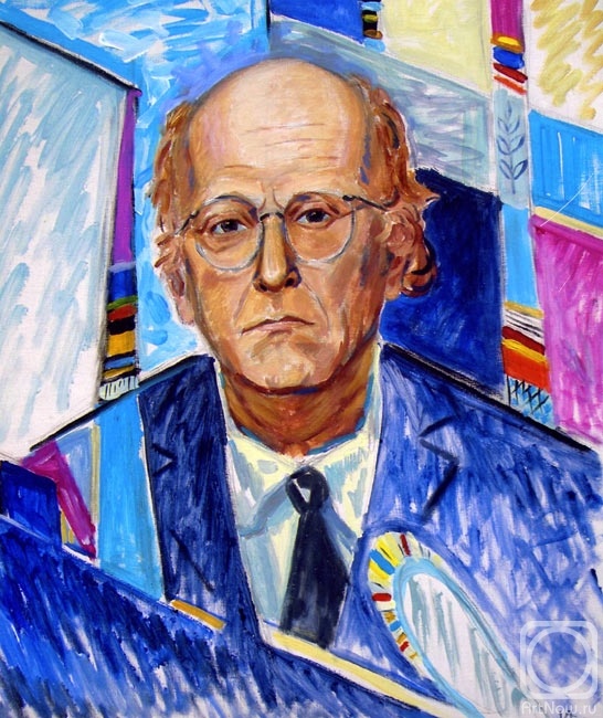 И.А. Бродский, портрет работы А.Часовских, фото Яндекс картинки