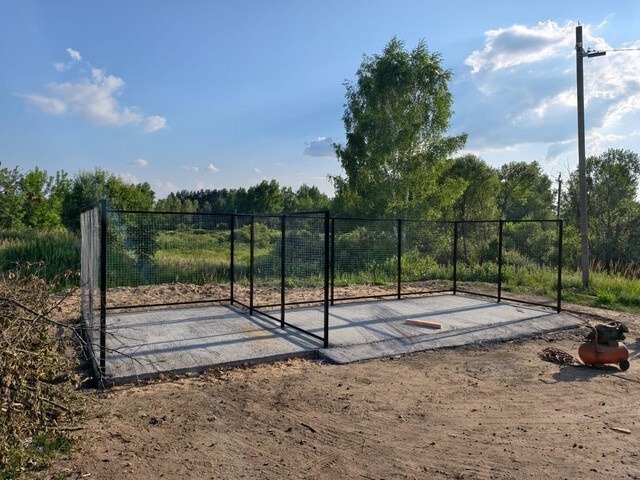 Еще пять мусорных площадок построено близ Твери