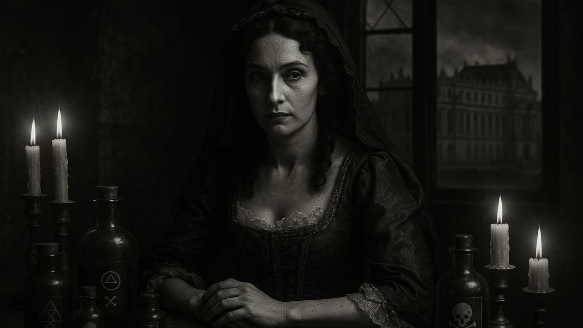 В иллюстративных целях. Образ Катрин Монвоазен. Нарисовано нейросетью