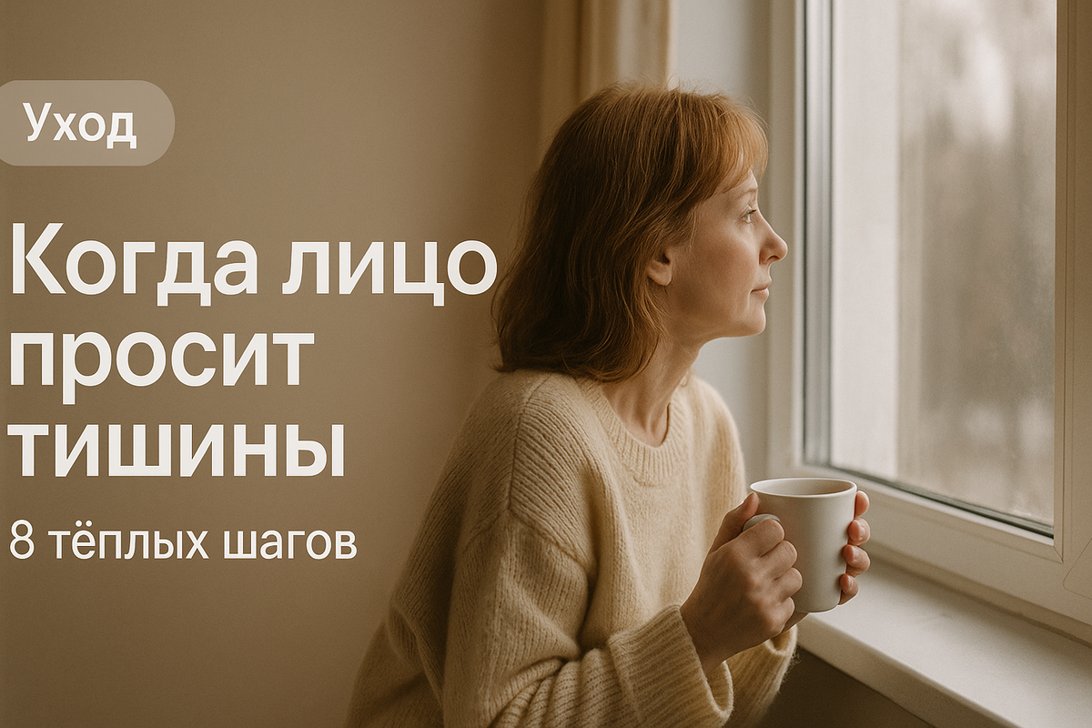 Как быстро восстановить кожу после простуды.