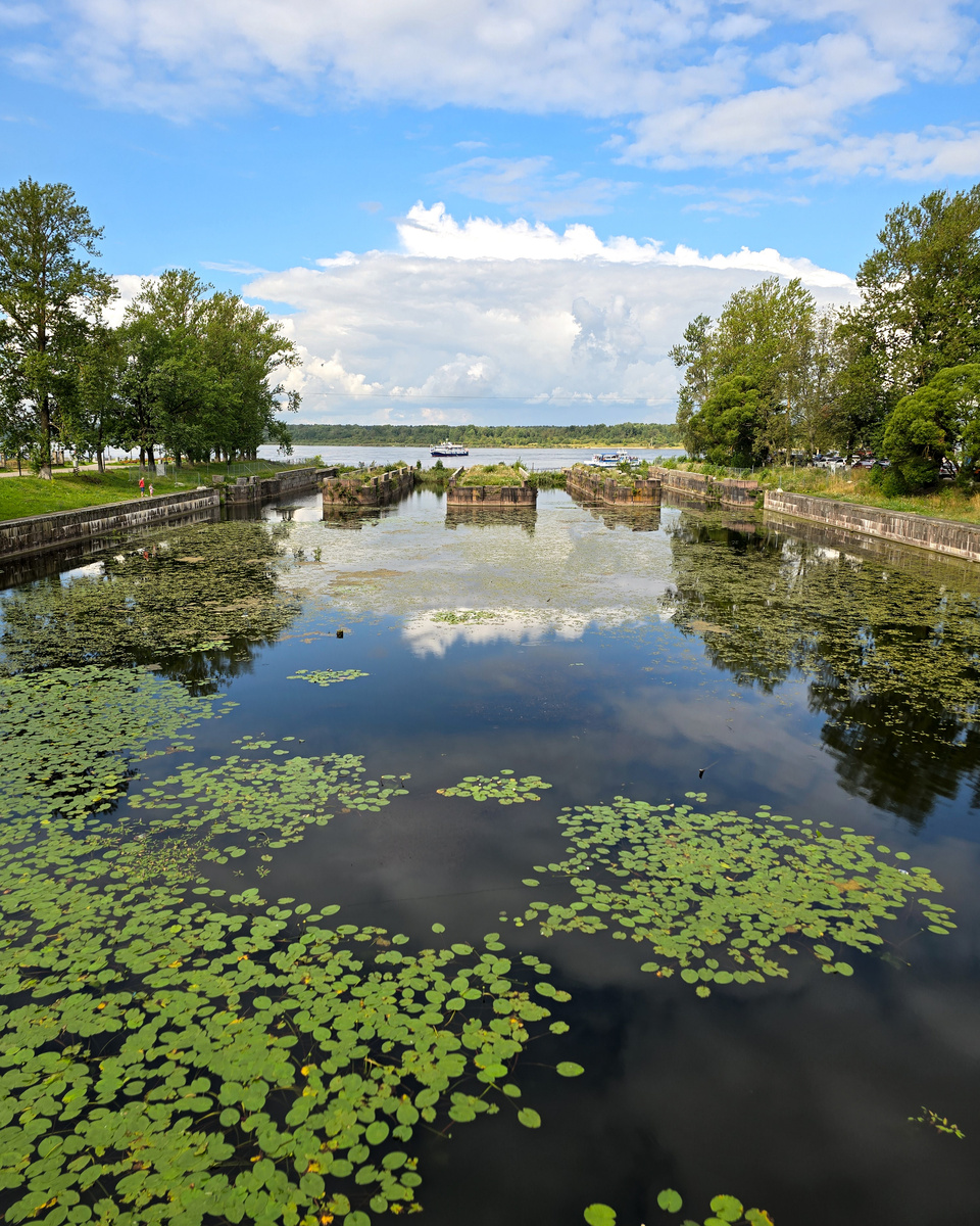 Шлюзы в Шлиссельбурге