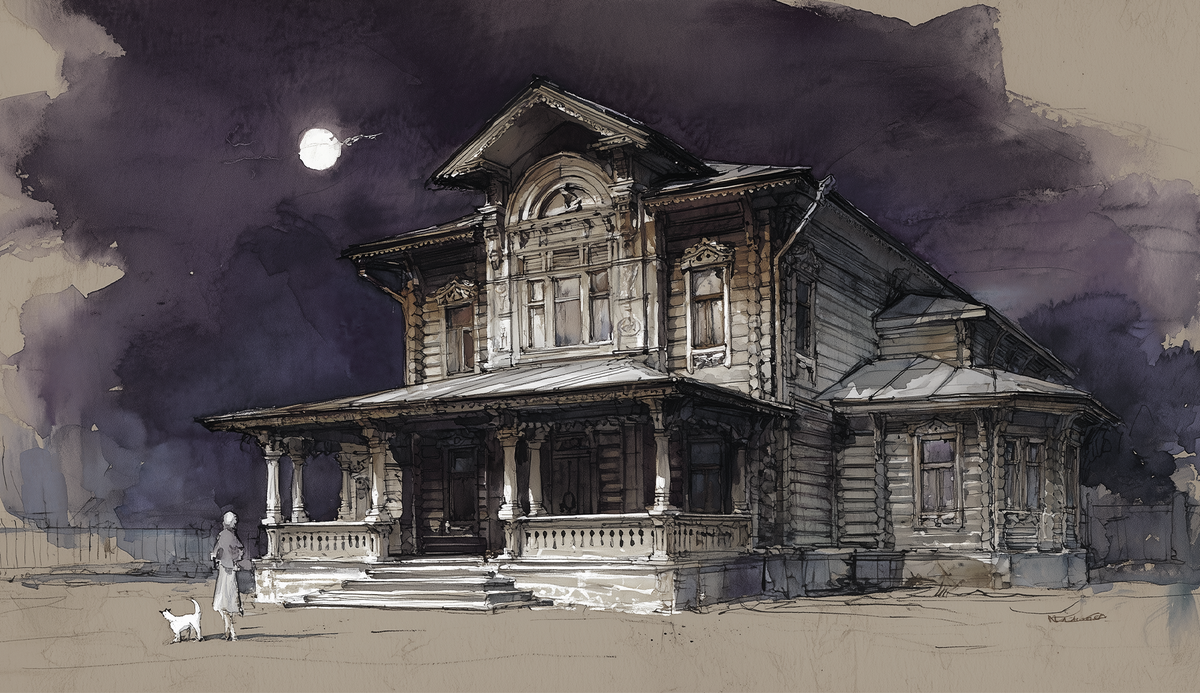 Иллюстрация Маргариты Царевой при помощи Midjourney