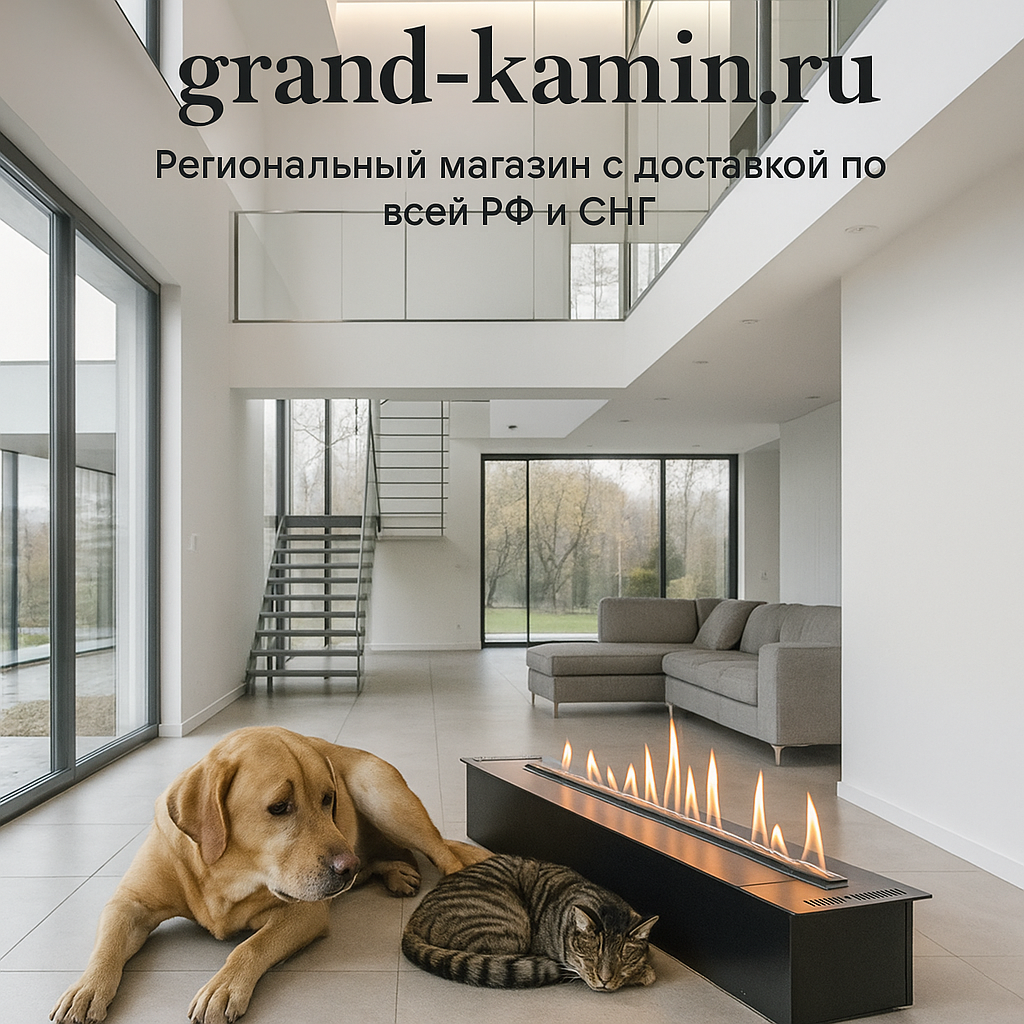    Создайте уют и стиль в вашем доме с биокамином Smart Flame 1300 RC INOX без дымохода и хлопот Kamin