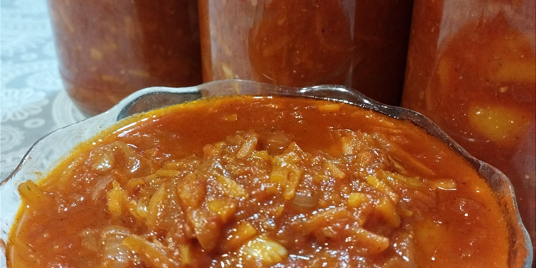 Овощная закуска с морковью на зиму