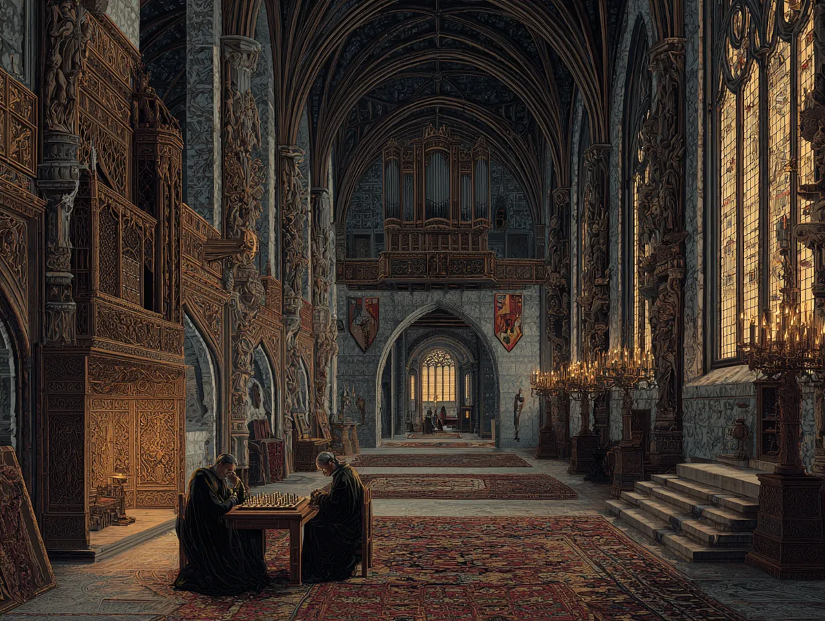 Изначально умение играть в шахматы считалось чем-то элитарным. Но со временем игру королей освоили и торговцы. 