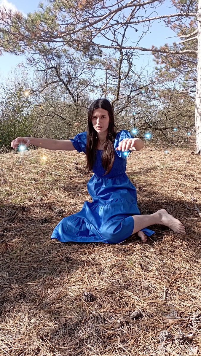 Фото автора. Персонаж Мариэль из авторского рассказа "Беззаветный дар Мариэли"