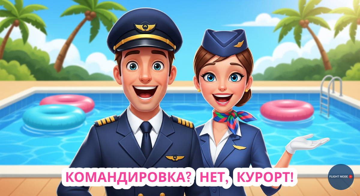 #авиажизнь #командировка #стюардесса