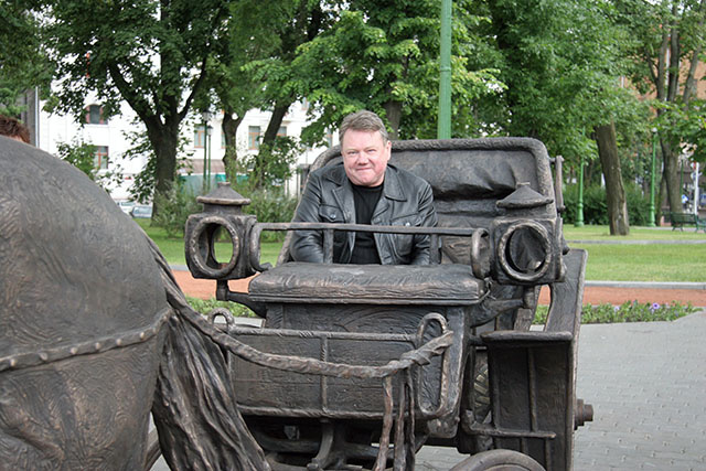 Белорусский скульптор Владимир Иванович Жбанов (1954-2012), фото из открытых источников интернета