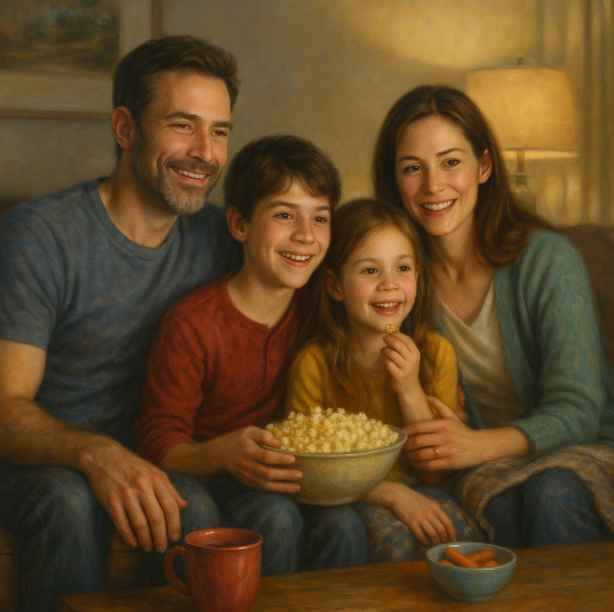 Семейный киновечер с обсуждением смыслов фильма