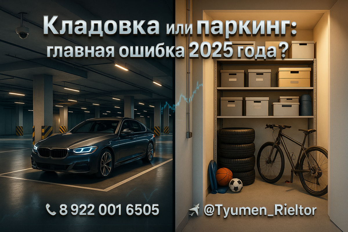    Кладовка или паркинг: главная ошибка 2025 года? Святослав Шакин