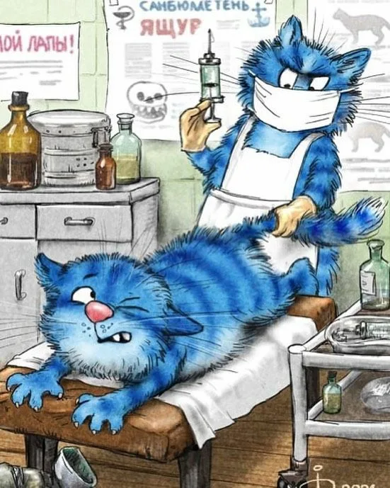 очаровательные коты Рины Зенюк