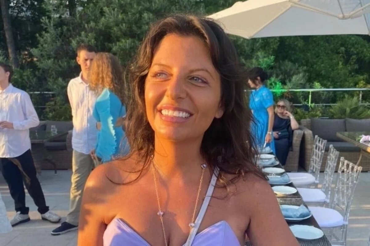    Маргарита Симоньян.