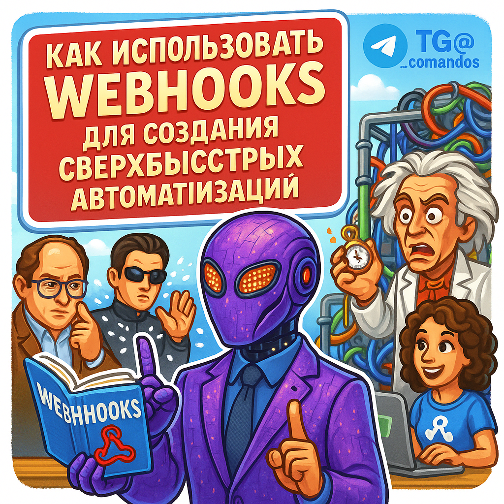   Webhooks: как создать сверхбыстрые автоматизации за 15 минут даже без навыков программирования Дмитрий Попов | Comandos.ai