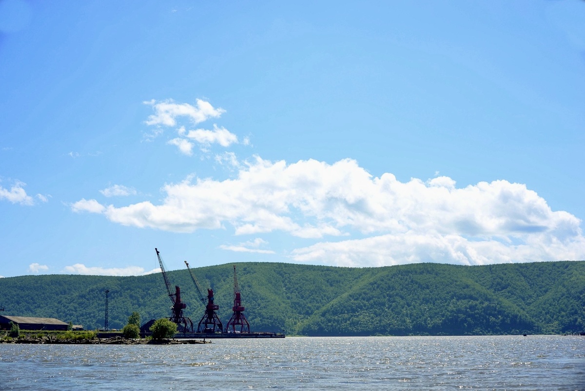 Порт. Николаевск-на-амуре