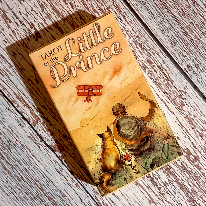 Tarot of the Little Prince: дизайн коробки (фото моё)