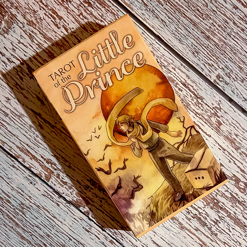 Tarot of the Little Prince: дизайн коробки (фото моё)