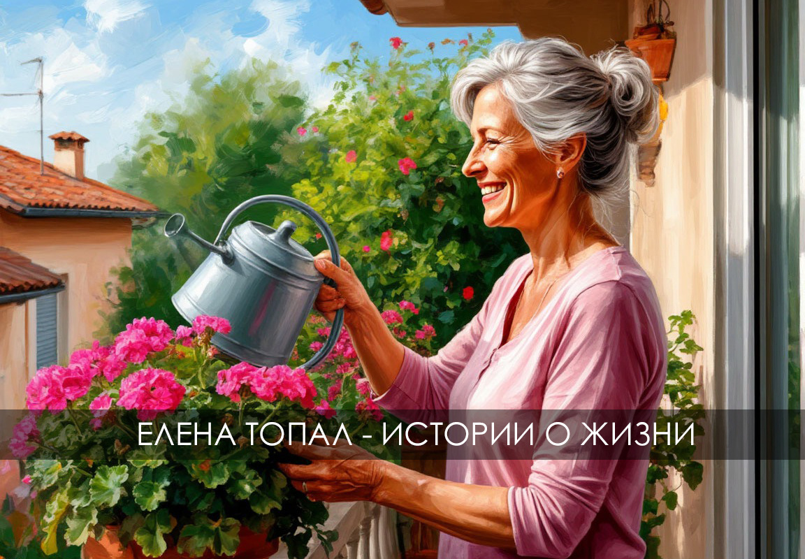 Рассказ - Розовый скандал на Пенсионерской улице. Картинка ИИ.