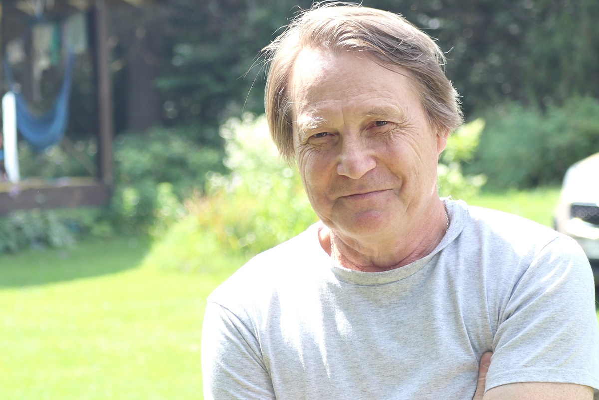    Игорь Шаймарданов. Деревня Глазки, июль 2025 г. / Фото: Владимир Снегирев