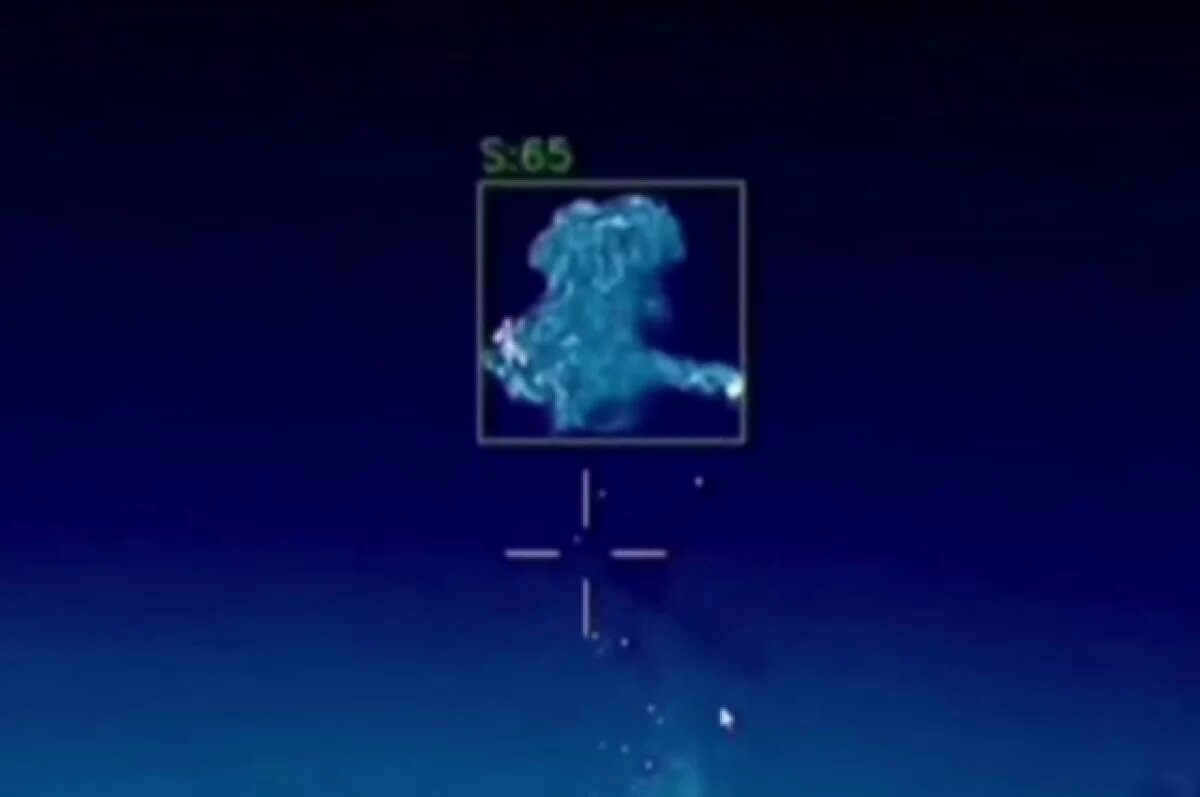    Появились кадры уничтожения украинского дрона боевым лазером