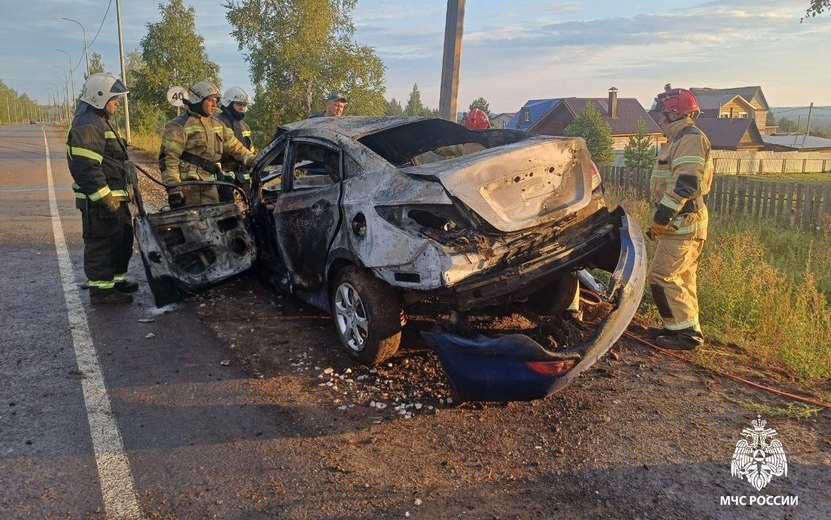    Женщина погибла в ДТП под Сарапулом