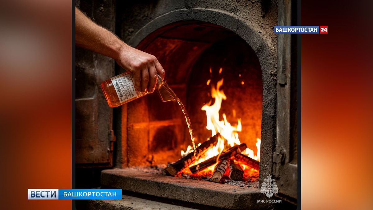    Житель Башкортостана получил ожоги второй степени, растапливая баню бензином
