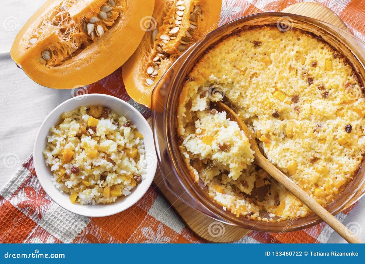    Тыквенно-рисовая каша с изюмом — секрет монастырской кухни