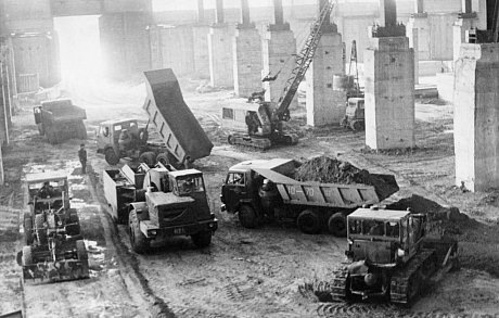 Строительство завода КАМАЗ