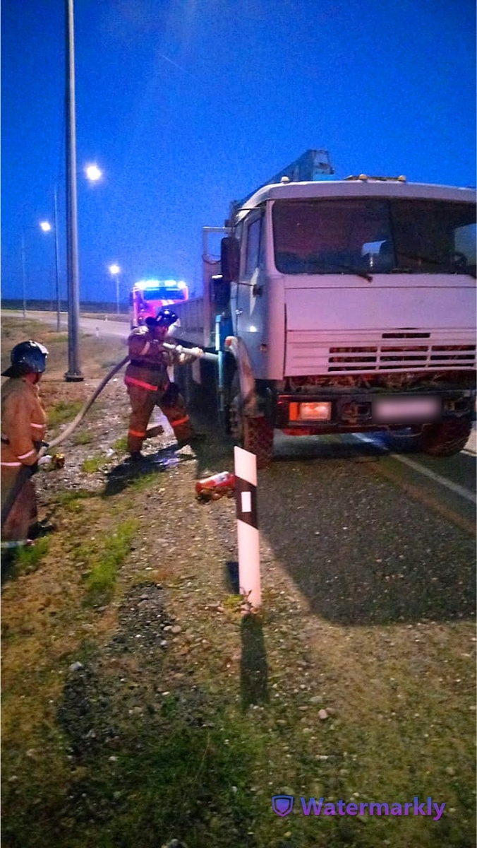 12.08.2025 огнеборцы ПЧ№5 ГКУ "Волгоспас" выезжали на тушение пожара в Наримановский район