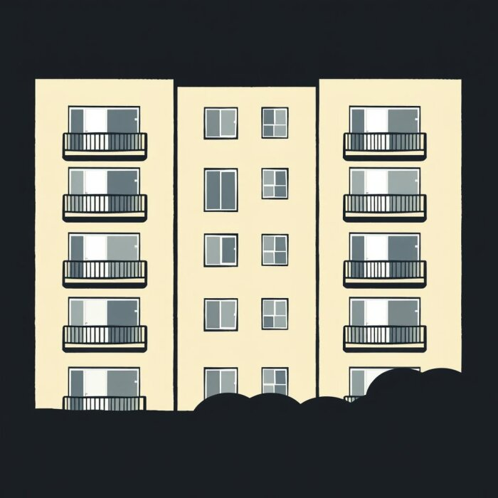 Долги по ипотеке растут /  изображение сгенерировано нейросетью flyvi.io   