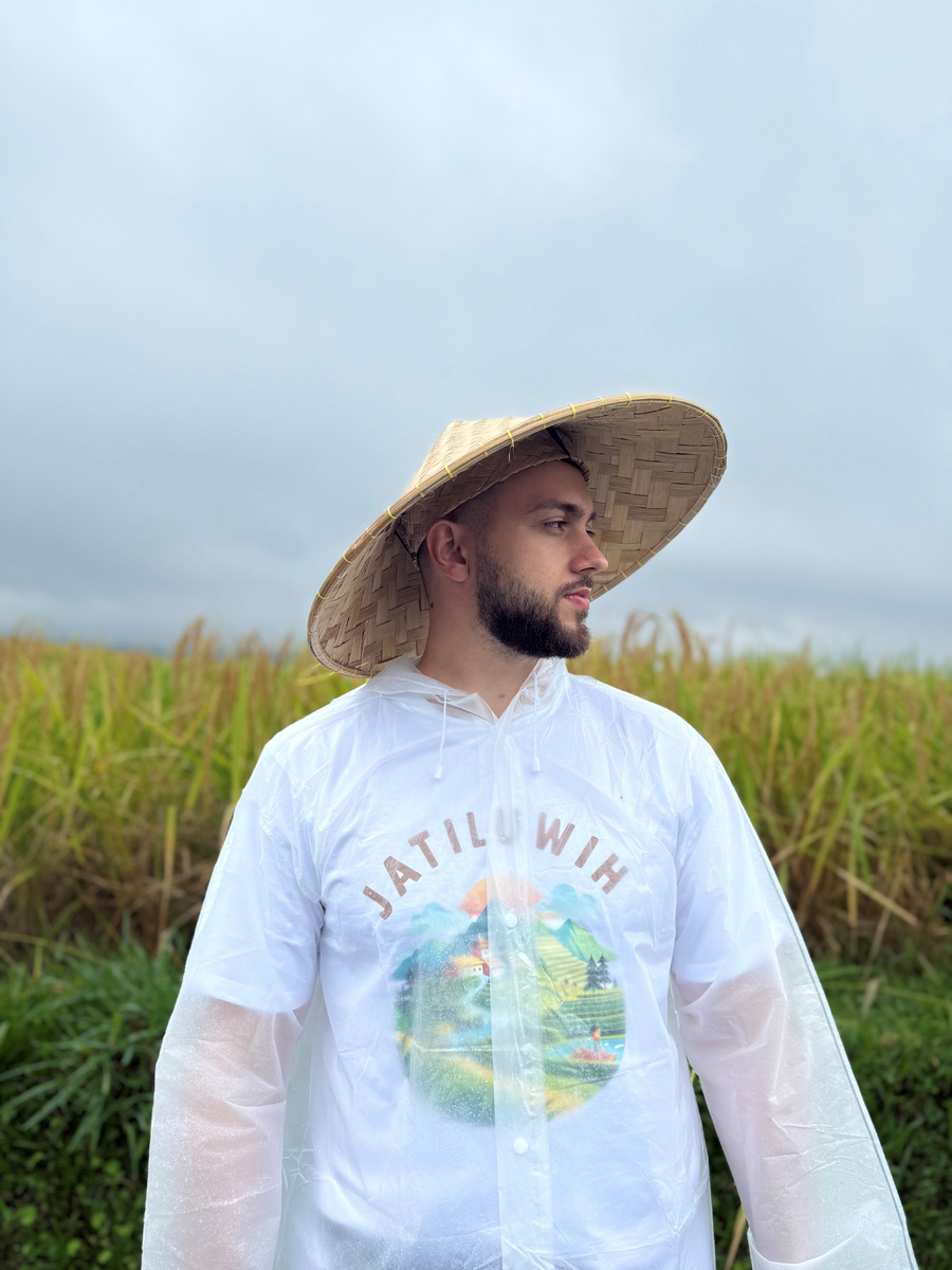 Я на рисовых террассах Джатилуви - Бали.